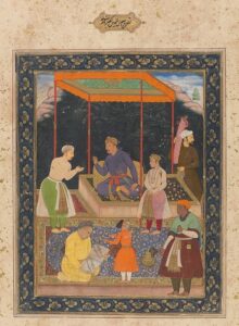 Mughal line of descent